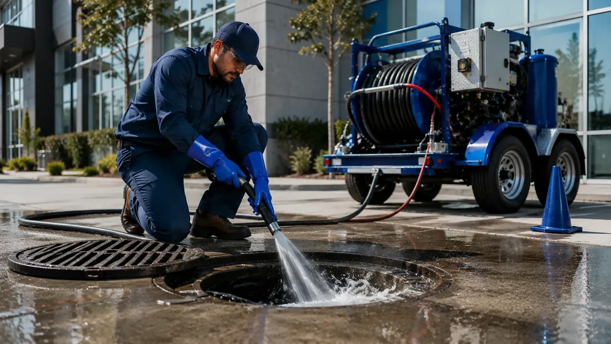 Commercial Hydro Jet Drain Cleaning in Nicasio