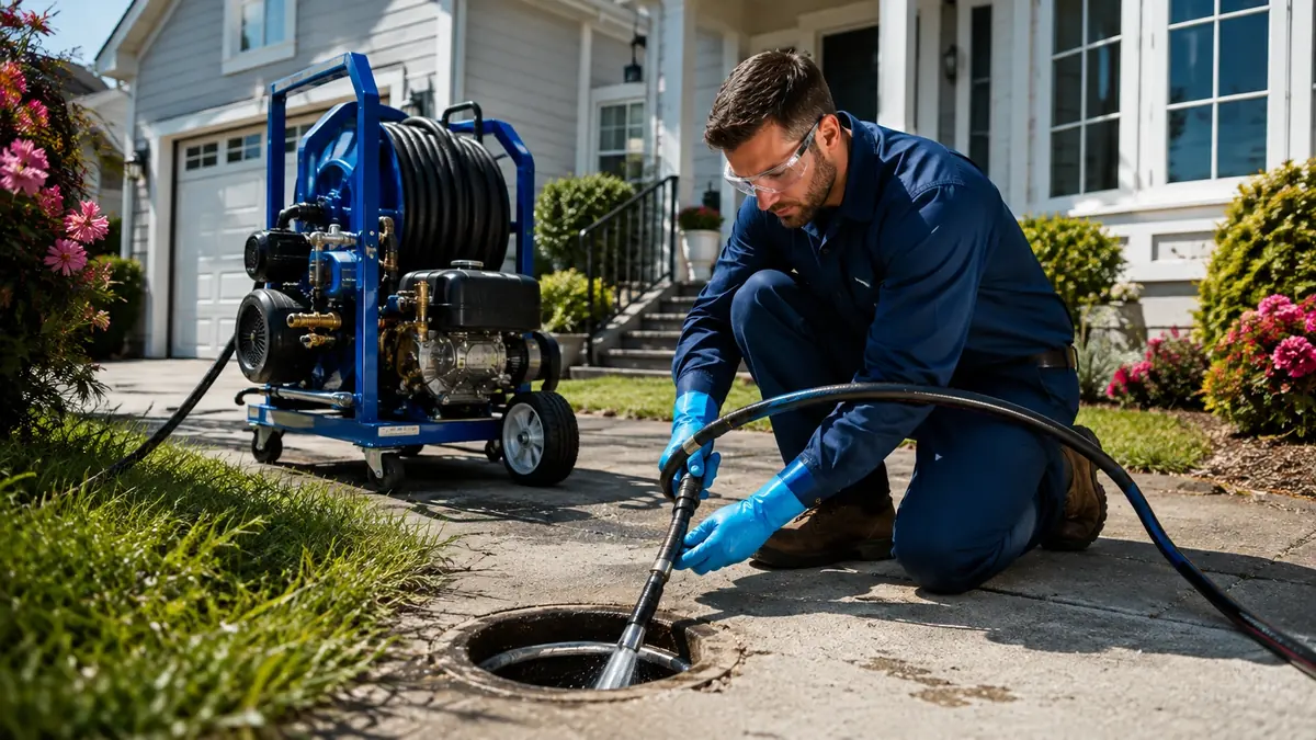 Residential Hydro Jet Drain Cleaning in Nicasio